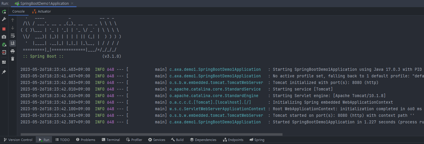 Run Application